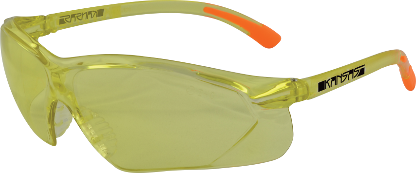 MAXISAFE SAFETY GLASSES KANSAS AMBER ANTI-FOG 